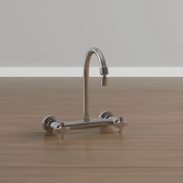 Misturador de Parede para Cozinha Max Cromado - Imagem 2