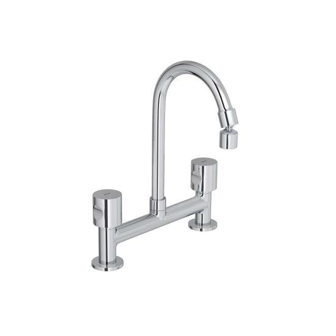 Misturador de Mesa para Cozinha Aspen Cromado