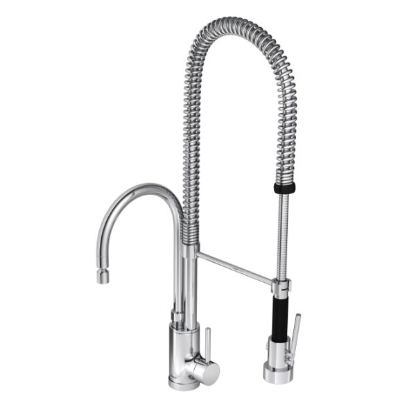 Misturador Monocomando de Mesa para Cozinha Gourmet Cromado