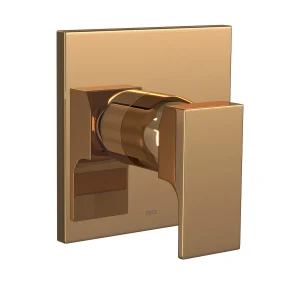 Acabamento de Monocomando de Ducha Higiênica para Alta e Baixa Pressão Unic Red Gold