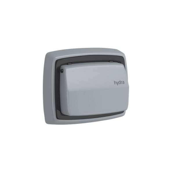 Acabamento para Válvula de Descarga Hydra Max Cor Cinza