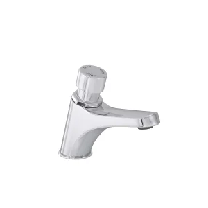 Torneira de Mesa com Fechamento Automático para Lavatório Decamatic Eco Cromado