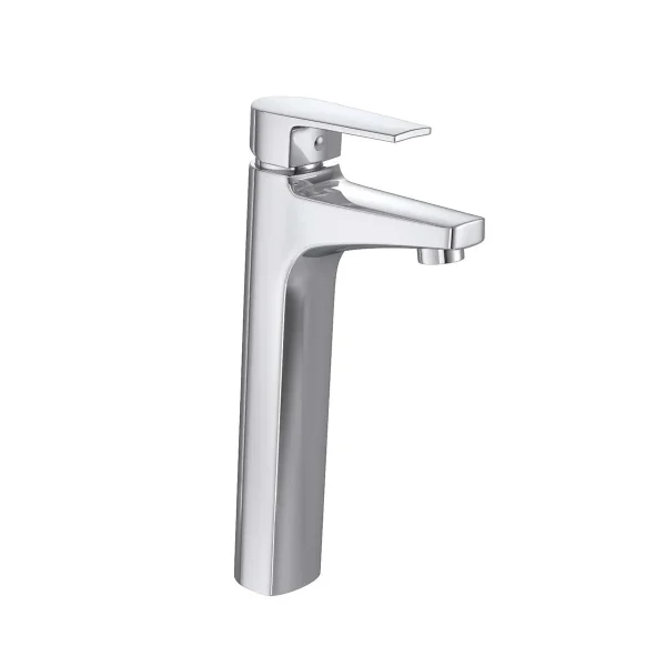 Misturador Monocomando de Mesa Bica Alta para Lavatório Level Cromado