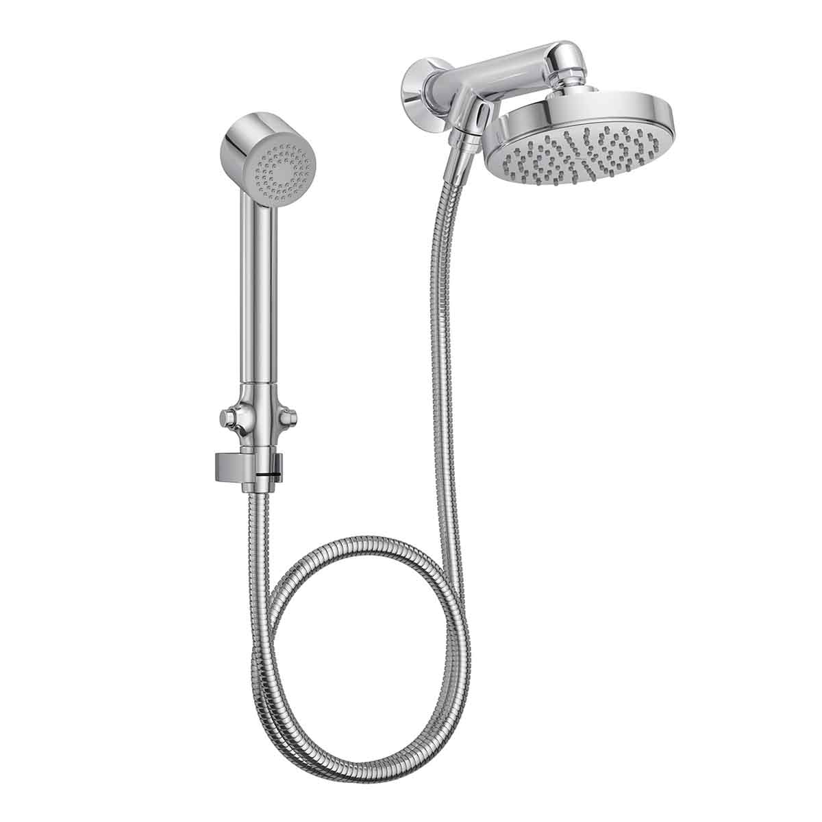 Chuveiro com Desviador e Ducha Manual Deca Flex Cromado