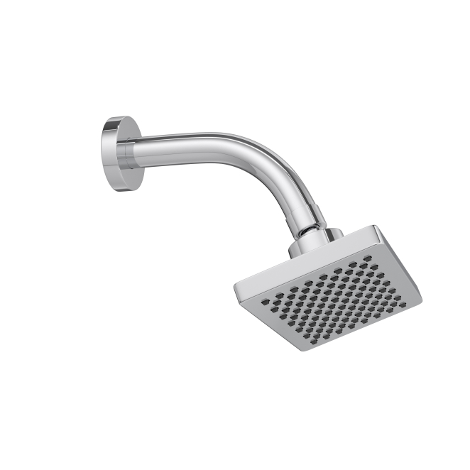 Chuveiro com tubo de parede Deca Flex Cromado - Imagem 2